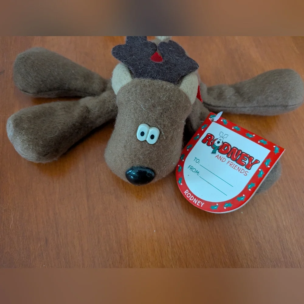 Vintage Hallmark Burger King Rhonda, Rodney, Randy & Ramona Reindeer Family NWT - Picture 8 of 12